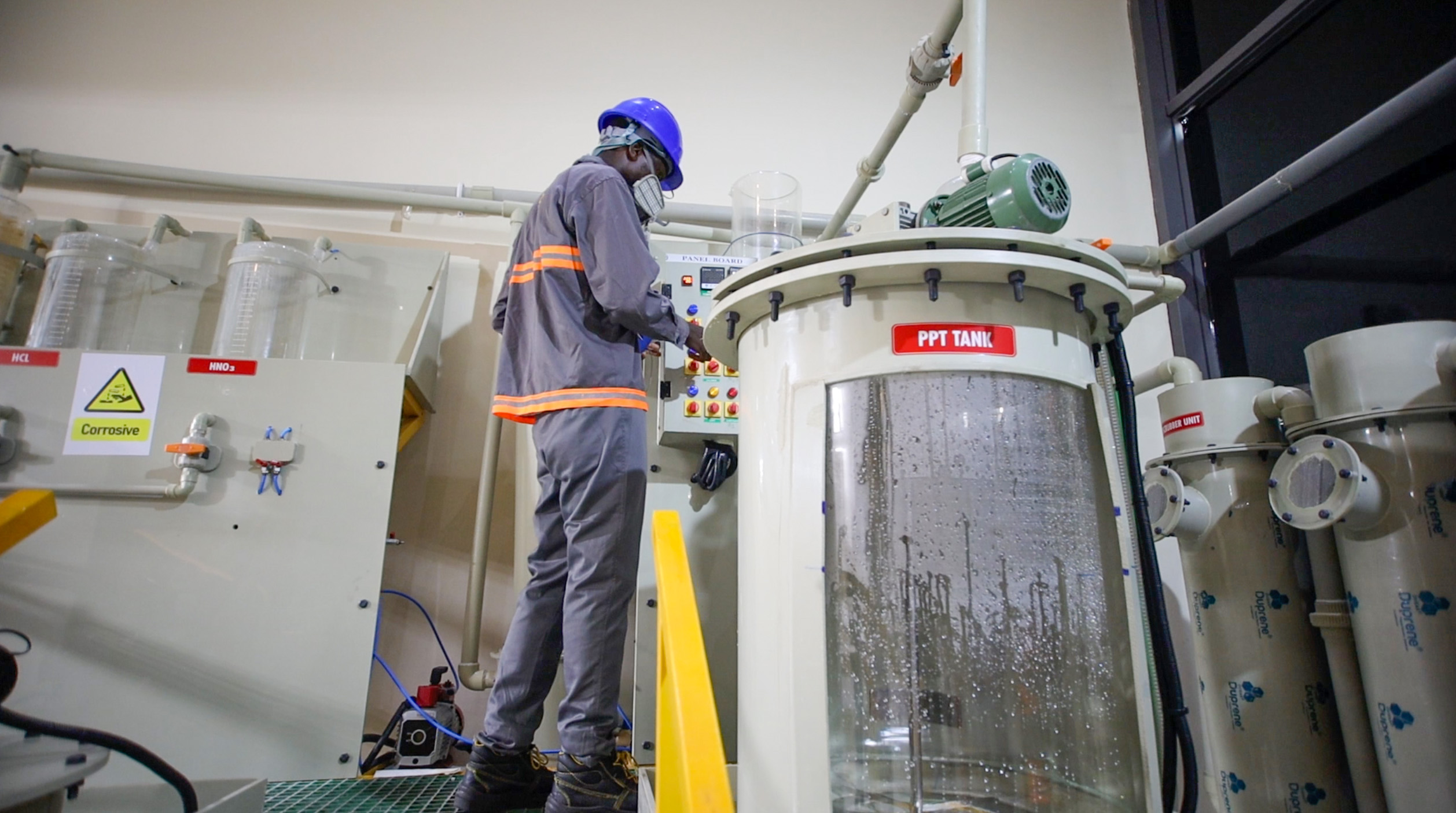 STC Refinery smelting operations